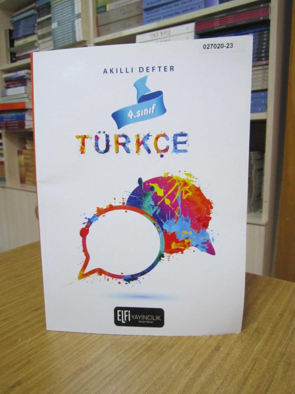 4. Sınıf Türkçe Akıllı Defter / ELFİ Yayıncılık Elmas Fikirler