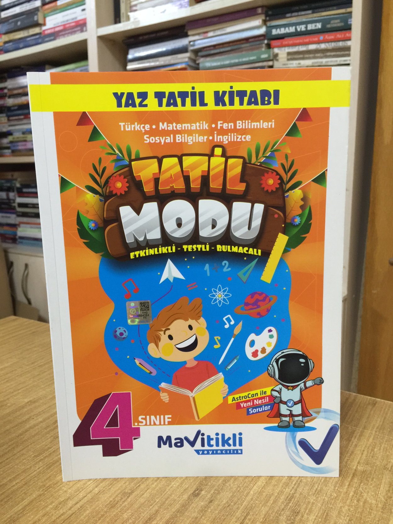 4. Sınıf Yaz Tatil Kitabı Mavitikli Yayınları