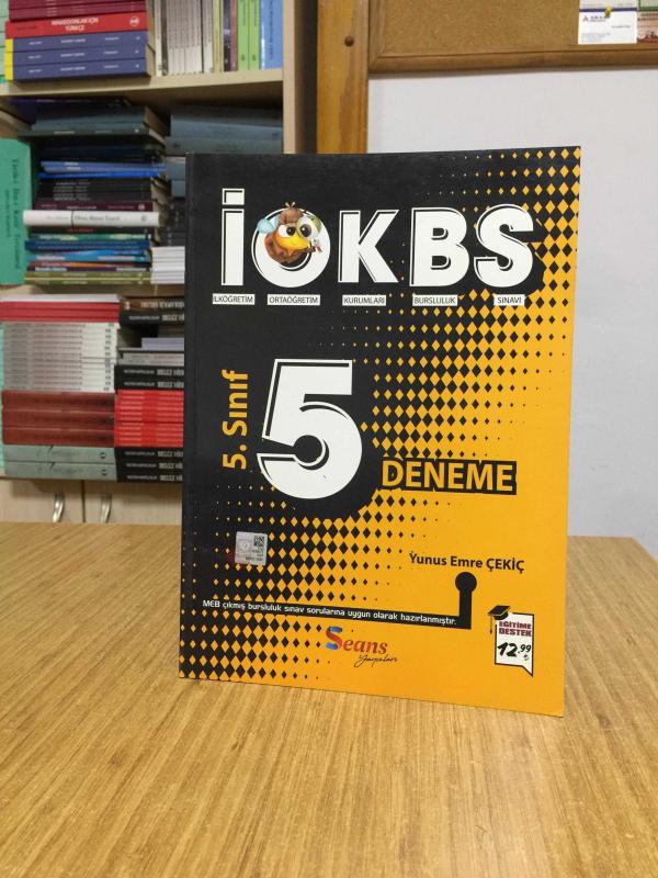 5. Sınıf İOKBS 5 Deneme Seans Yayınları