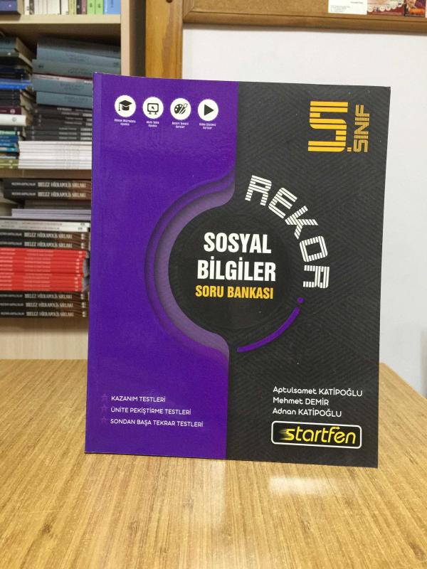 5. Sınıf Sosyal Bilgiler Rekor Soru Bankası Startfen Yayınları