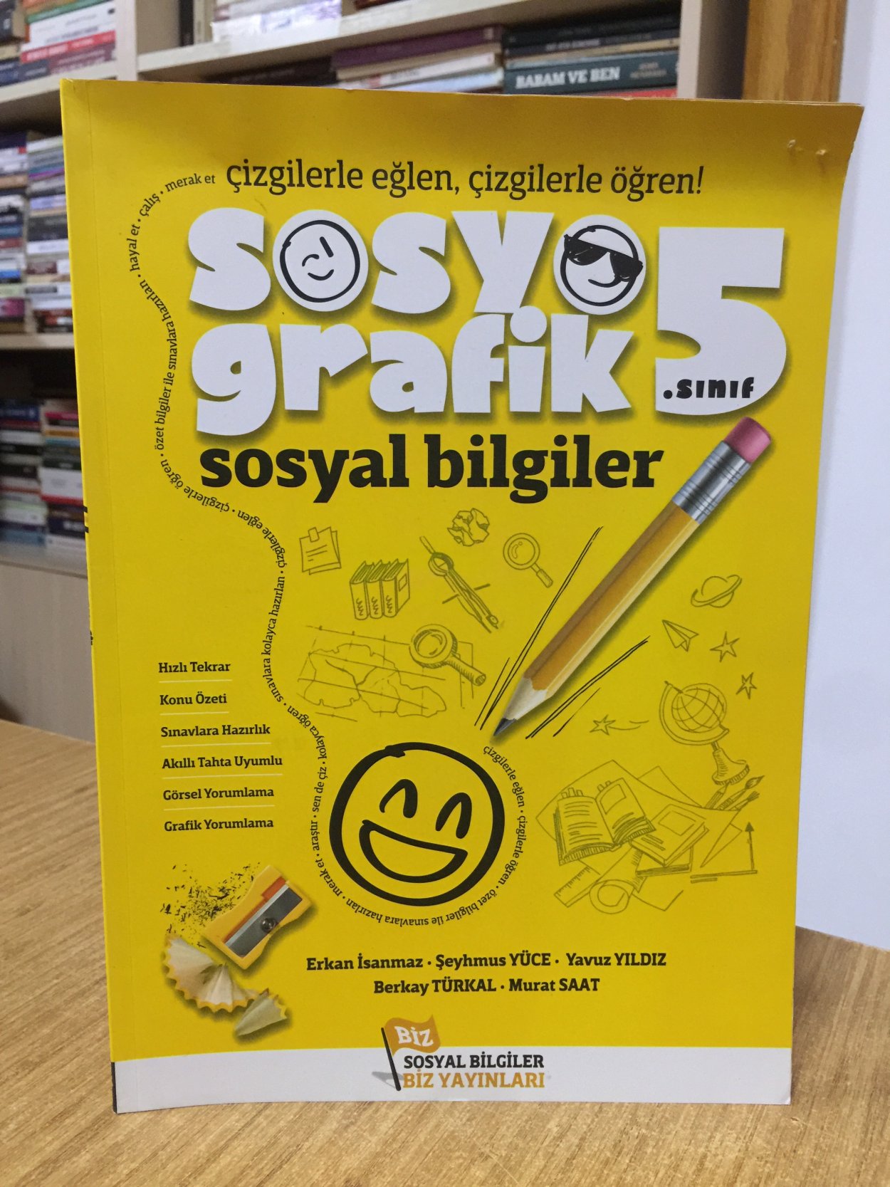 5. Sınıf Sosyal Bilgiler Sosyografik Çizgilerle Öğrenme Biz Yayınları