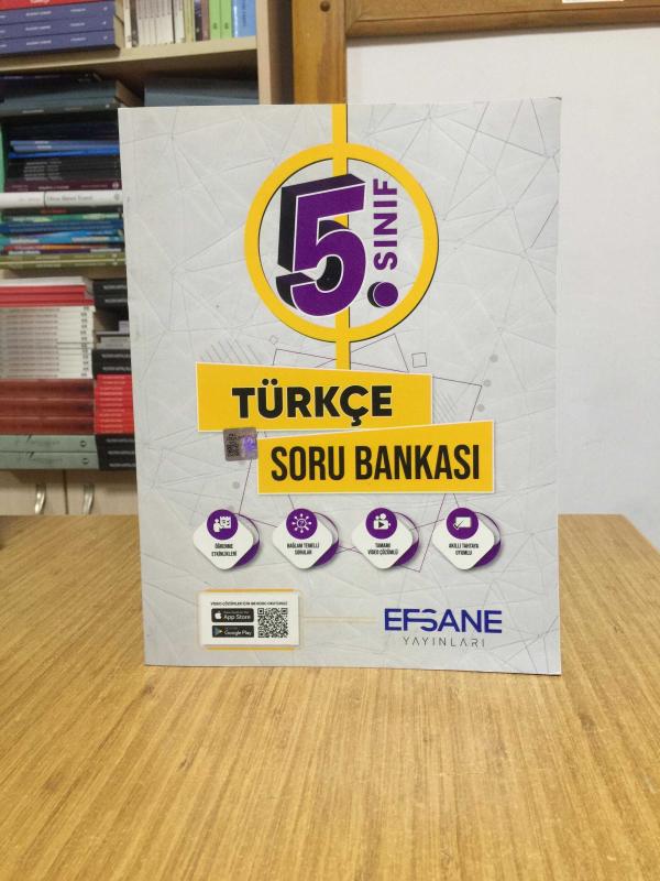 5. Sınıf Türkçe Soru Bankası Efsane Yayınları