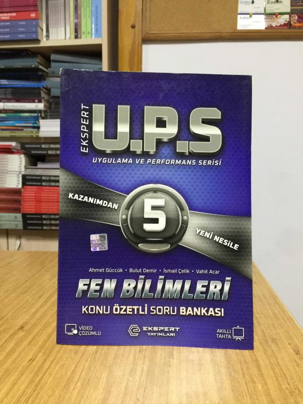 5. Sınıf UPS Fen Bilimleri Konu Özetli Soru Bankası Ekspert Yayınları