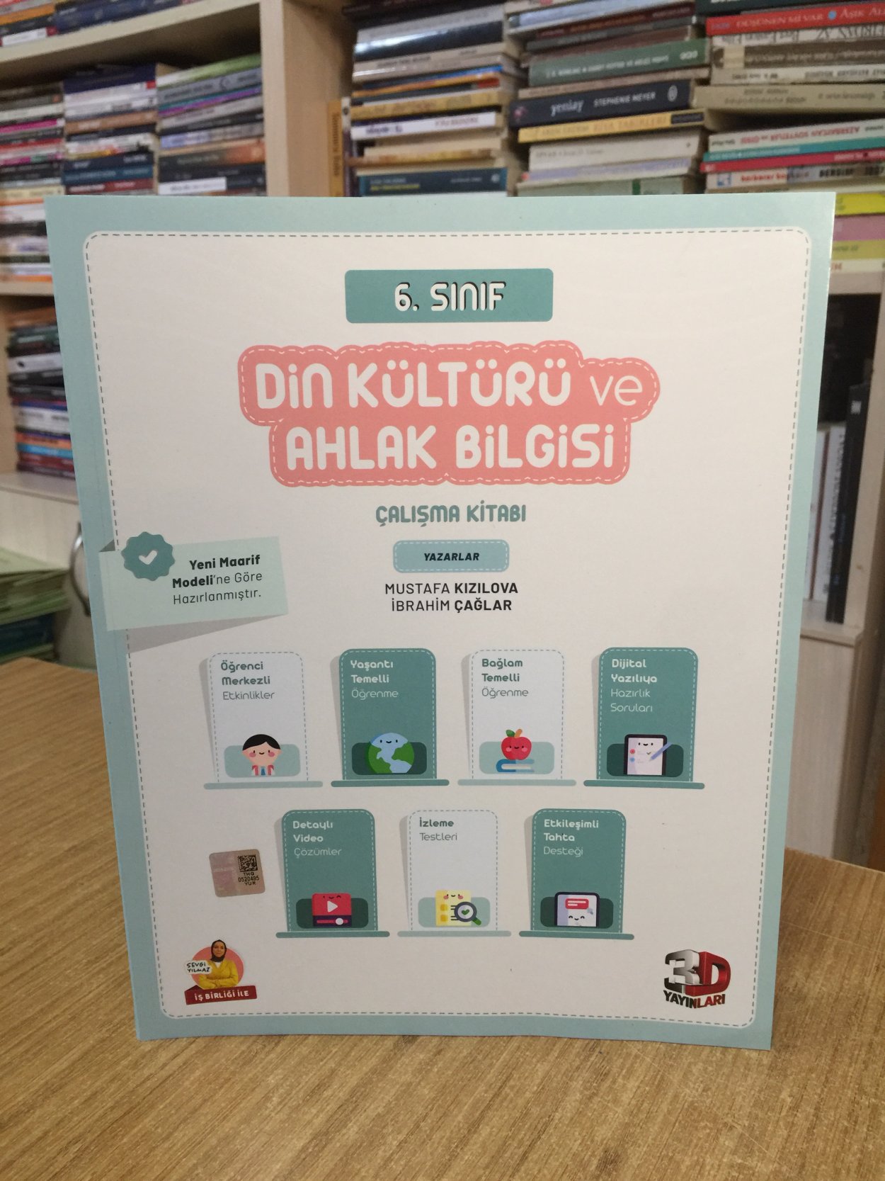 6. Sınıf Din Kültürü ve Ahlak Bilgisi Çalışma Kitabı 3D Yayınları