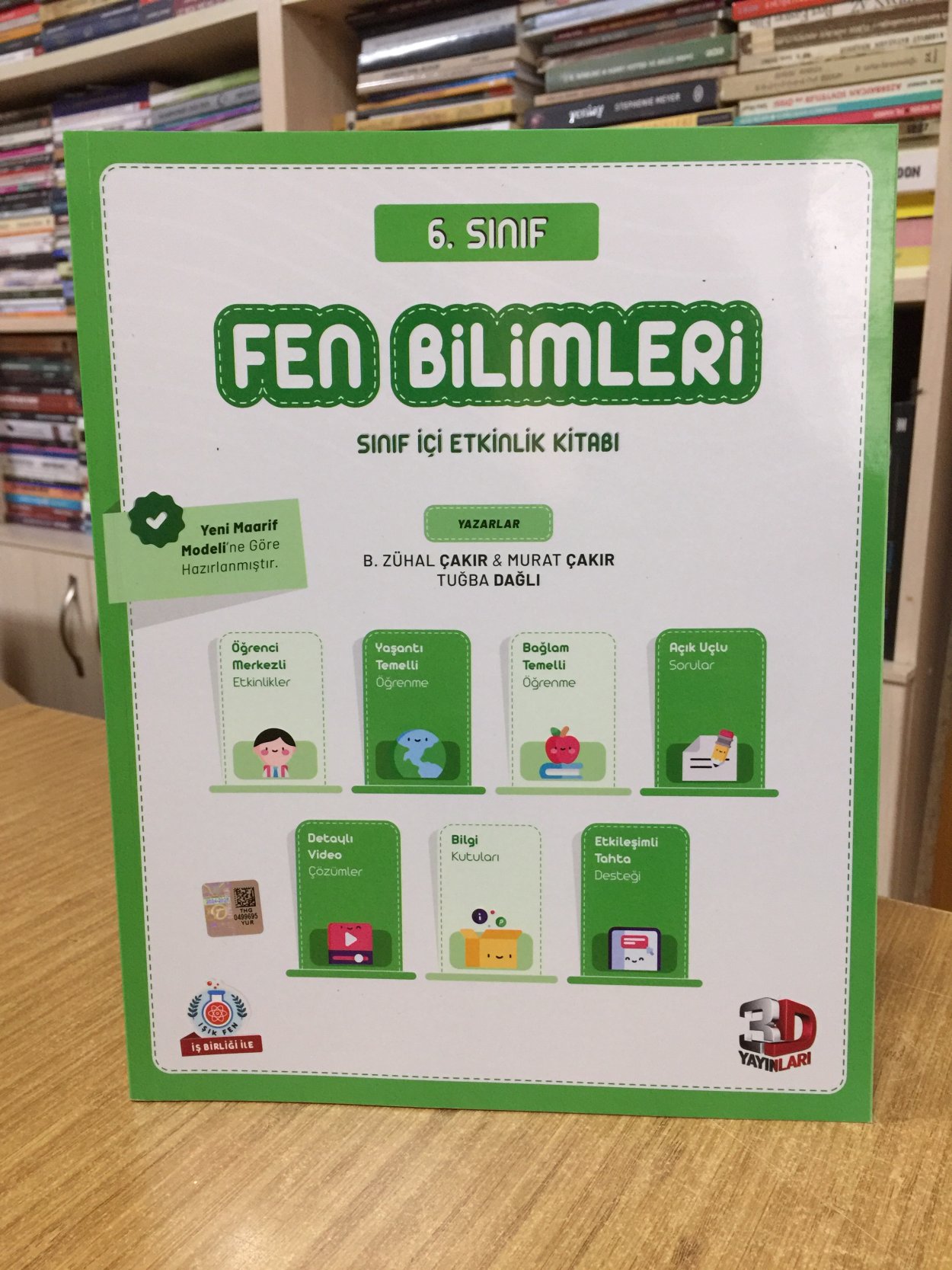 6. Sınıf Fen Bilimleri Sınıf İçi Etkinlik Kitabı 3D Yayınları