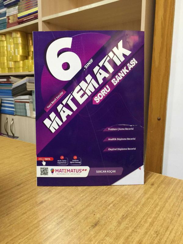 6. Sınıf Matematik Matematus Soru Bankası Matematus Yayınları