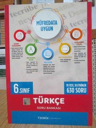 6. Sınıf Türkçe Soru Bankası [ Teorik Yayınları ]
