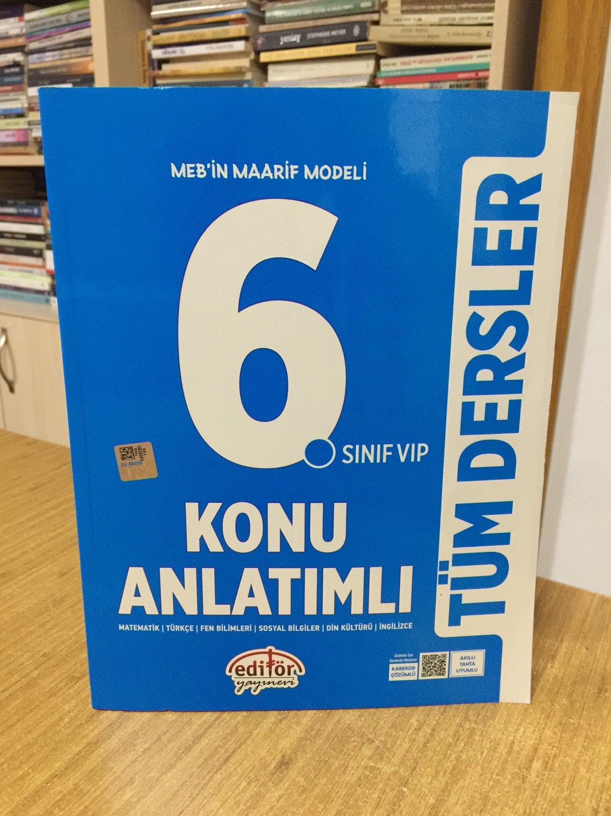 6. Sınıf VIP Tüm Dersler Konu Anlatımlı Editör Yayınevi