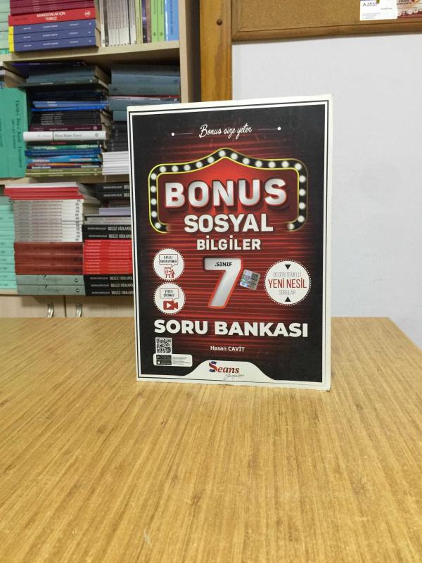 7. Sınıf Bonus Sosyal Bilgiler Soru Bankası / Seans Yayınları