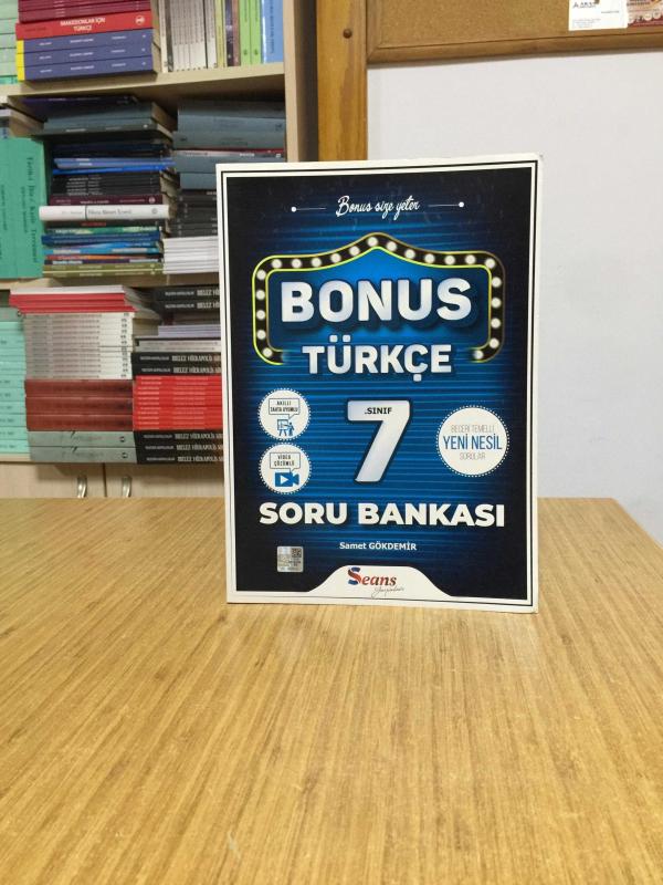 7. Sınıf Bonus Türkçe Soru Bankası / Seans Yayınları