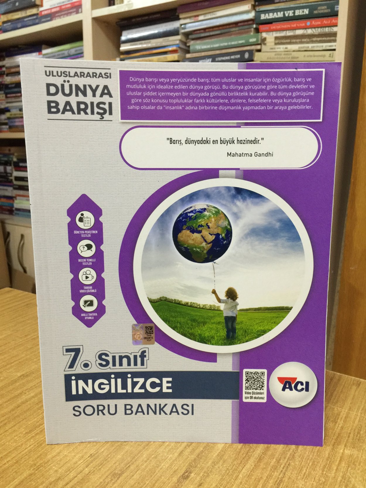 7. Sınıf İNGİLİZCE Soru Bankası / Açı Yayınları