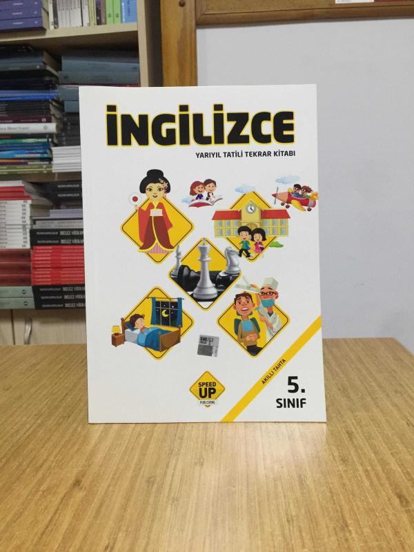 7. Sınıf İngilizce Yarıyıl Tatil Tekrar Kitabı Speed Up Publishing