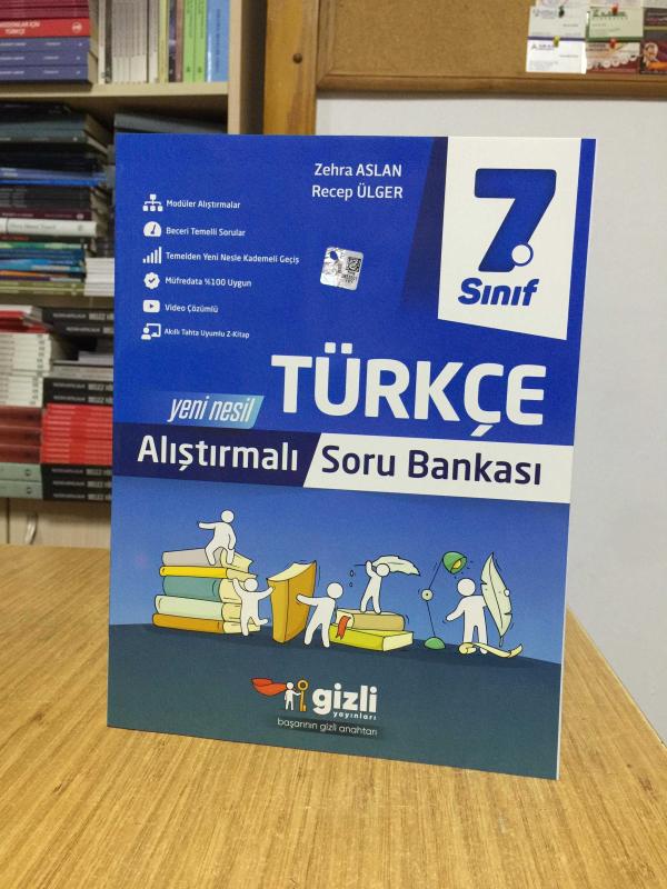 7. Sınıf Türkçe Alıştırmalı Soru Bankası