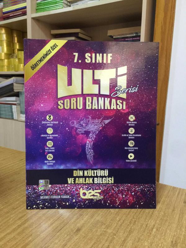 7. Sınıf ULTİ Serisi DİN KÜLTÜRÜ VE AHLAK BİLGİSİ Branş Denemeleri (TANITIM ÖRNEĞİDİR)