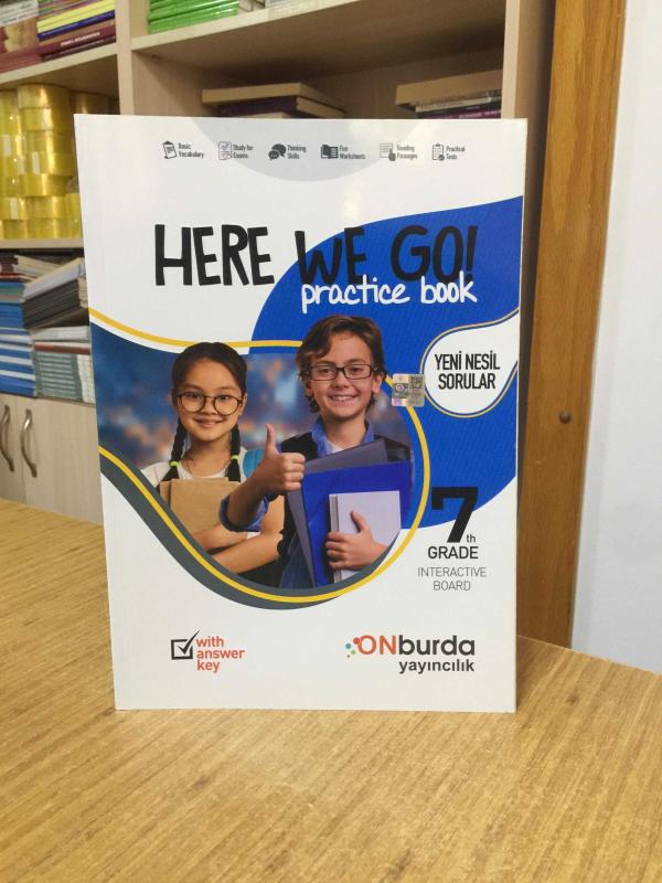 7th Grade Here We Go Practice Book Onburda Yayıncılık