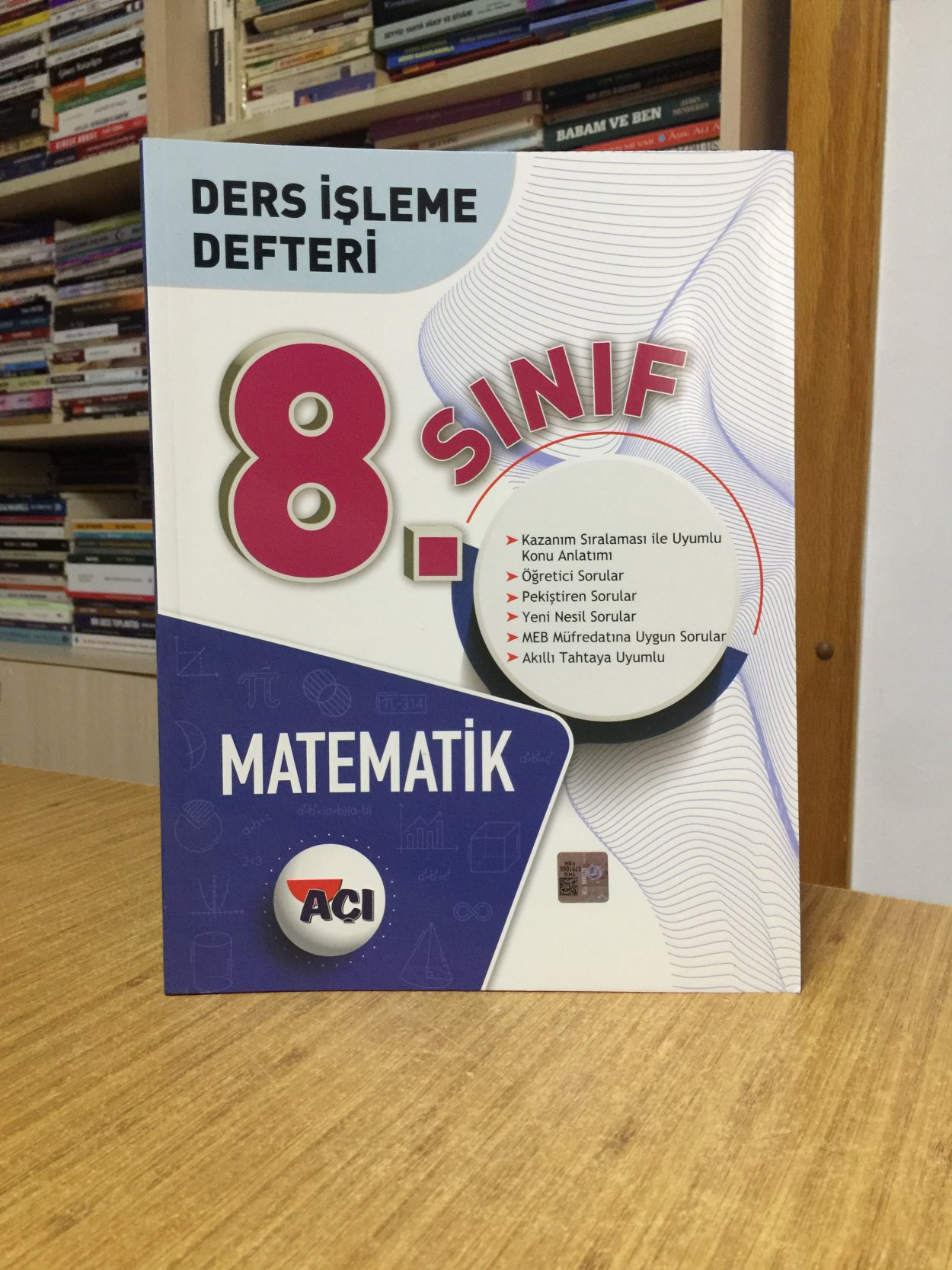 8. Sınıf Ders İşleme Defteri MATEMATİK Açı Yayınları