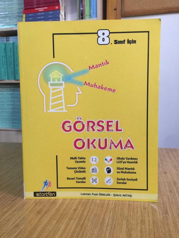 8. Sınıf için GÖRSEL OKUMA Mantık Muhakeme / Startfen Yayınları