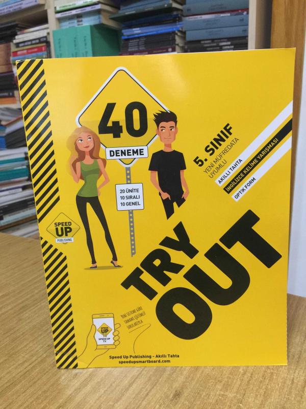 8. Sınıf İngilizce Try Out 40 Deneme Speed Up Publishing (2019)