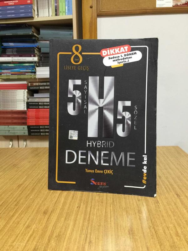 8.Sınıf LGS 1.Dönem Sayısal Sözel 5 li Deneme Seans Yayınları