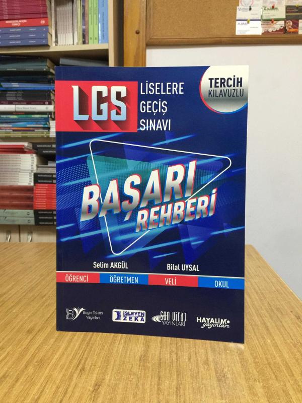 8. Sınıf LGS Başarı Rehberi Tercih Kılavuzlu İşleyen Zeka Yayınları