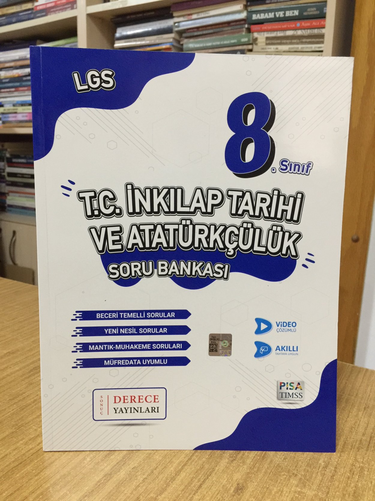 8. Sınıf LGS İnkılap Tarihi ve Atatürkçülük Soru Bankası Derece Yayınları