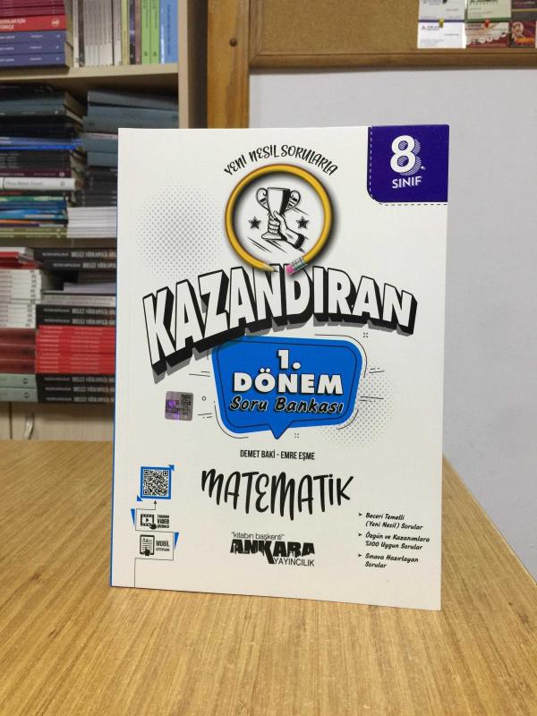 8. Sınıf LGS Matematik 1. Dönem Kazandıran Soru Bankası Ankara Yayıncılık