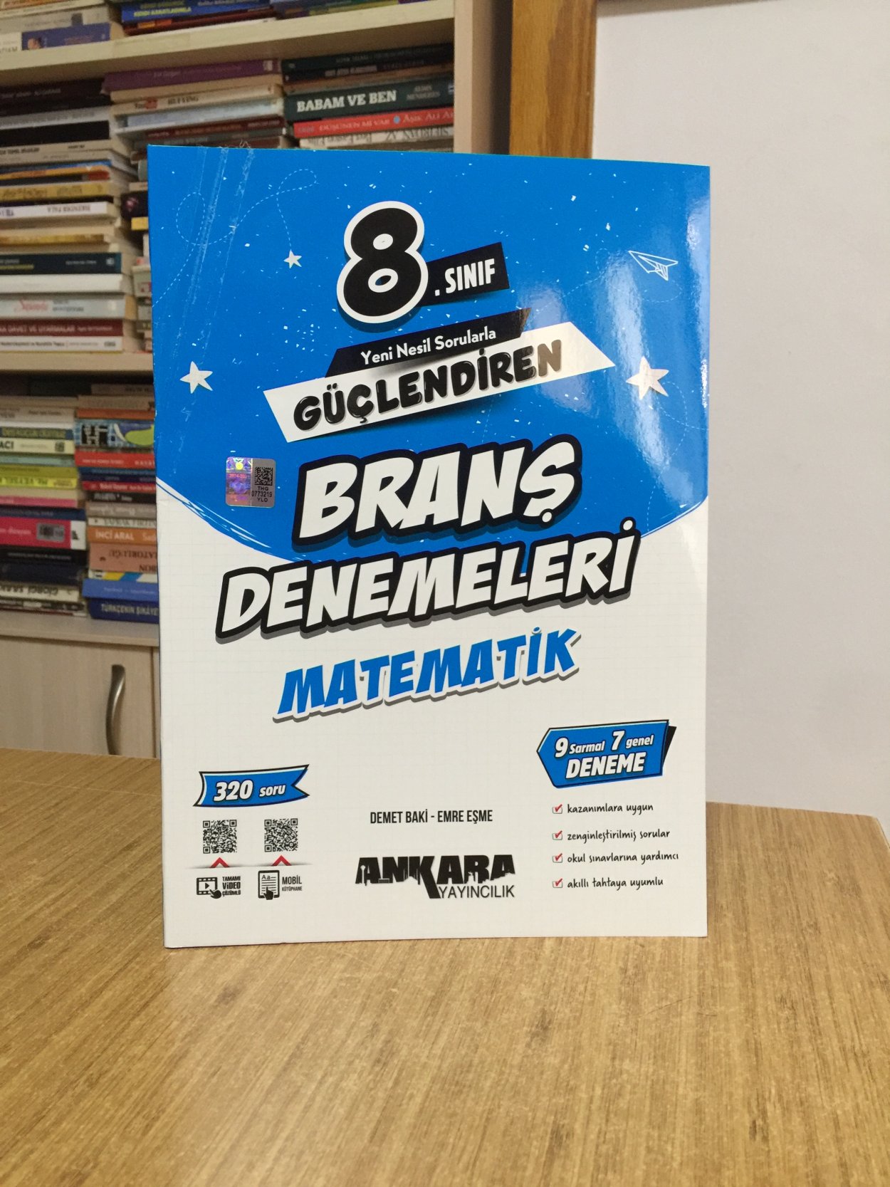 8. Sınıf Matematik Güçlendiren Branş Denemeleri Ankara Yayıncılık