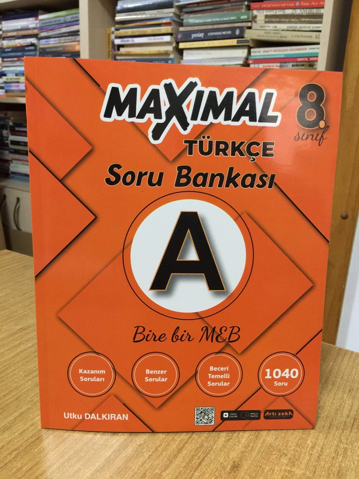 8. Sınıf Türkçe A Maximal Soru Bankası Artı Zeka Yayınları