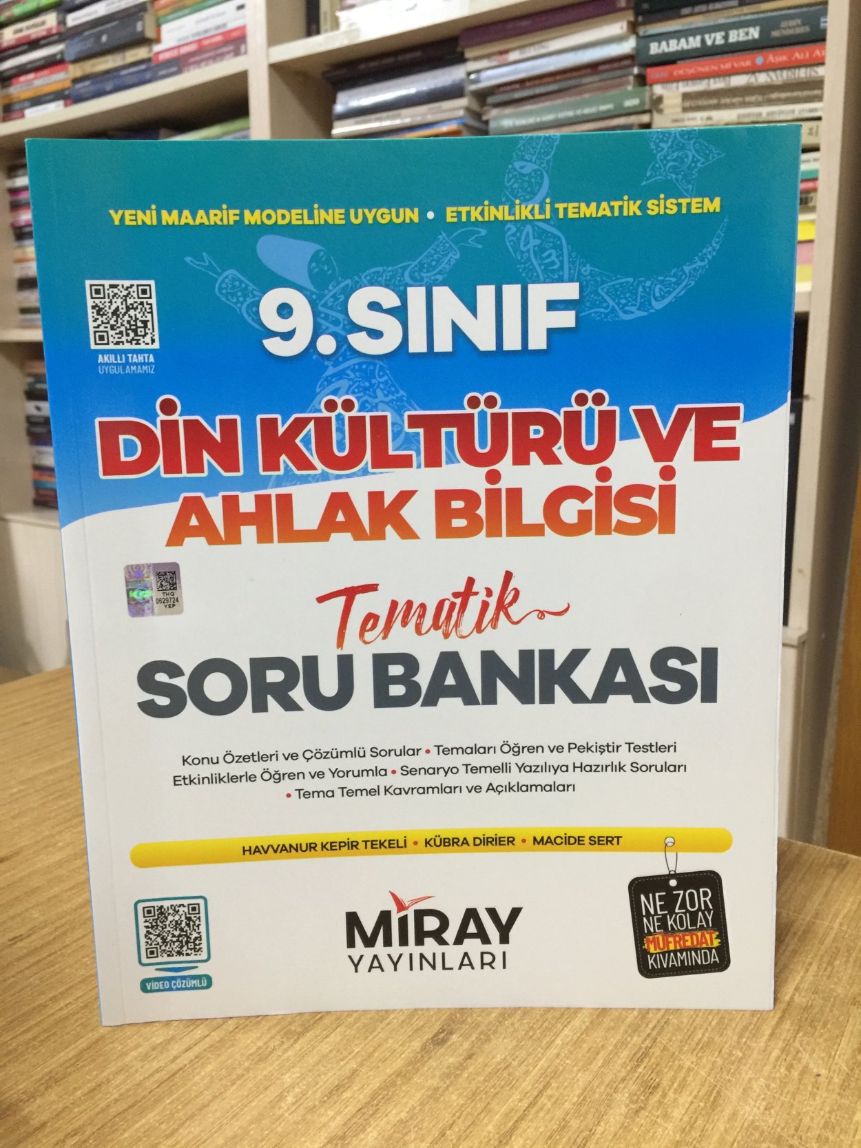 9. Sınıf Din Kültürü ve Ahlak Bilgisi Tematik Konu Özetli Soru Bankası Miray Yayınları