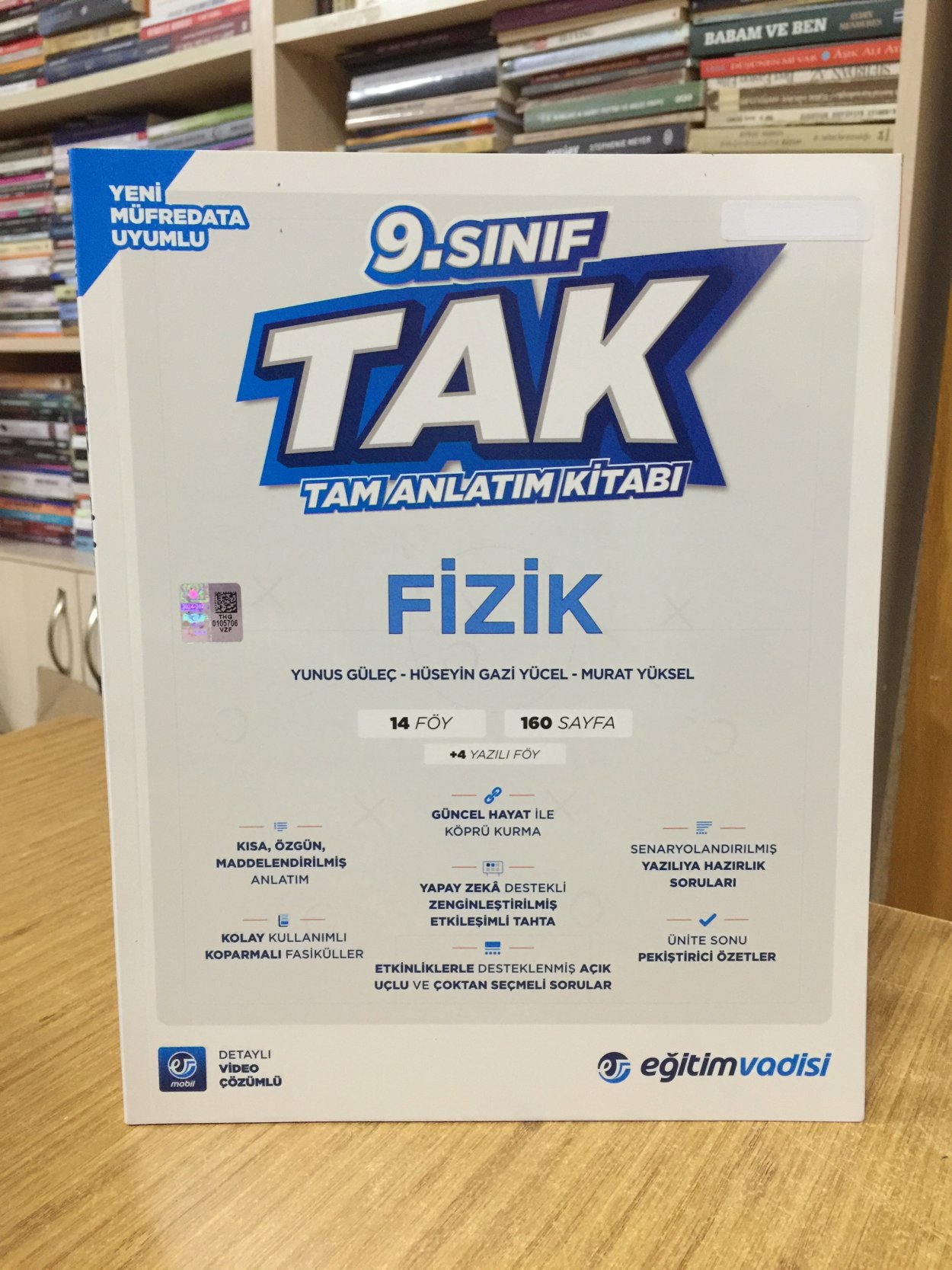 9. Sınıf Fizik Tam Anlatım Kitabı Eğitim Vadisi Yayınları 2025 