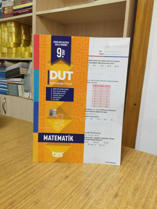 9. Sınıf MATEMATİK DUT Ders Uygulama Testleri Bes Yayınları