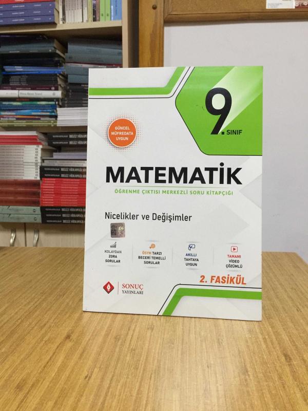9. Sınıf Matematik Nicelikler Ve Değişimler Soru Kitapçığı 2. Fasikül Sonuç Yayınları