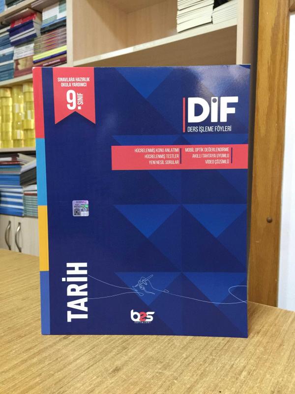 9. Sınıf TARİH DİF Ders İşleme Föyleri Bes Yayınları