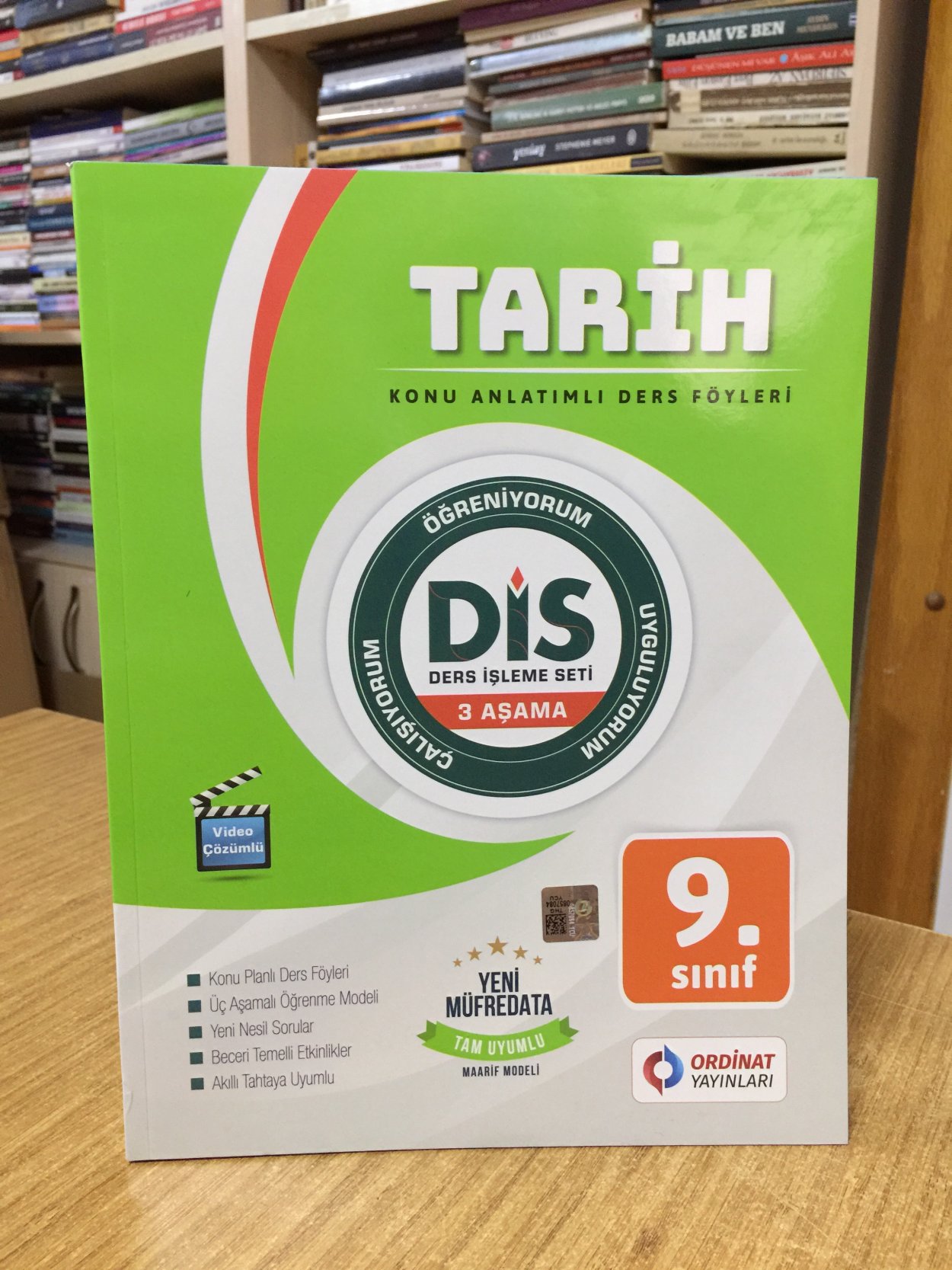 9. Sınıf TARİH Konu Anlatımlı Ders Föyleri DİS Serisi Ordinat Yayınları
