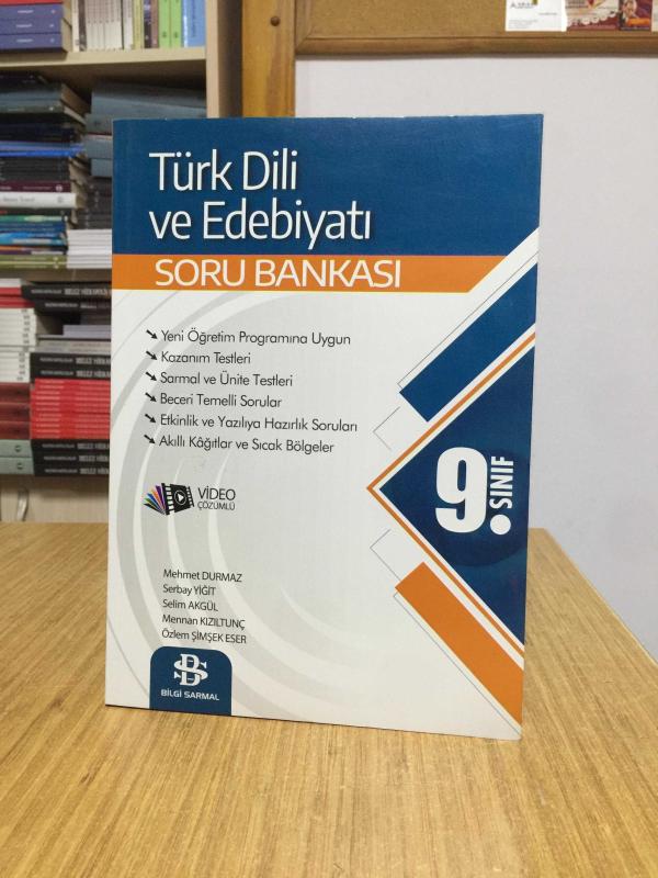 9. Sınıf Türk Dili ve Edebiyatı Soru Bankası Bilgi Sarmal Yayınları