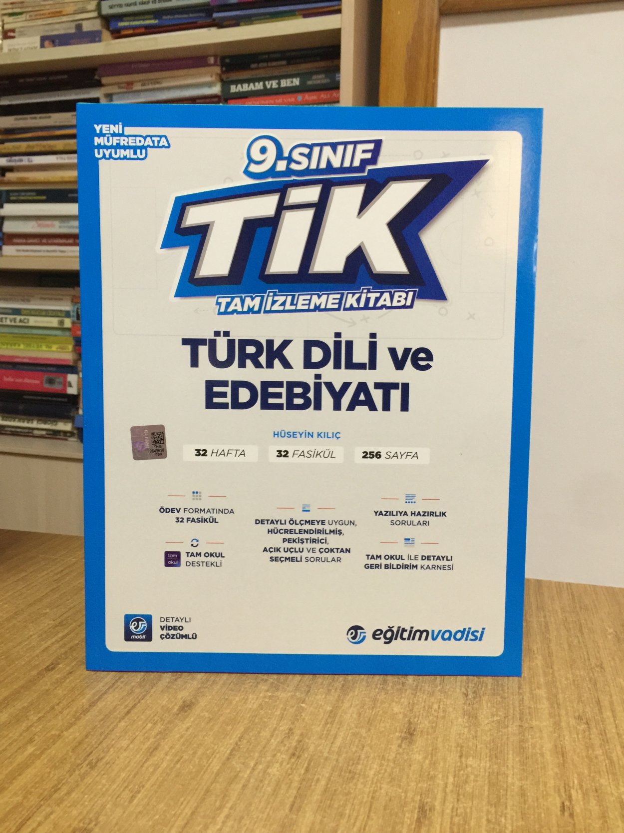 9. Sınıf Türk Dili ve Edebiyatı TİK Tam İzleme Kitabı Eğitim Vadisi Yayınları