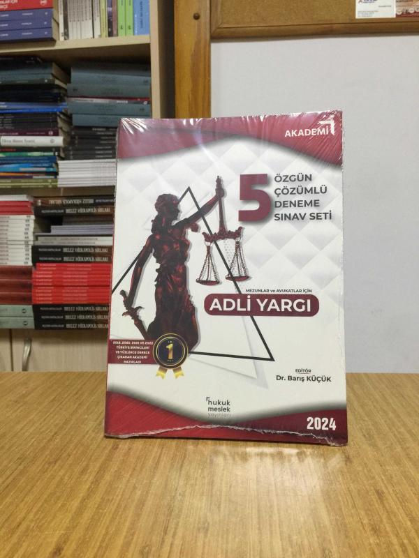 Akademi Adli Yargı 5 Özgün Çözümlü Deneme Sınav Seti