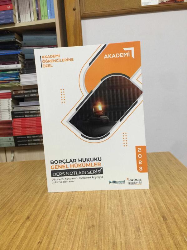 AKADEMİ Borçlar Hukuku Genel Hükümler 2023