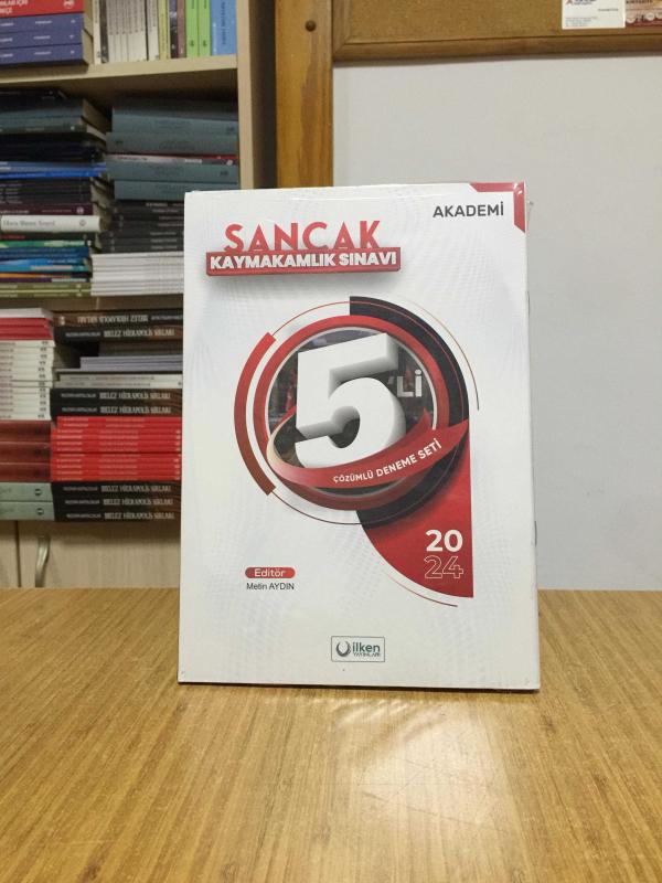 Akademi Sancak Kaymakamlık 5 Deneme Seti İlken Yayınları 2024