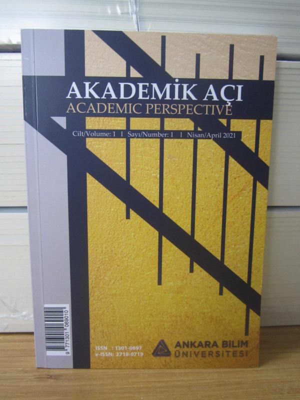 AKADEMİK AÇI DERGİSİ - Cilt 1 Sayı 1 - Nisan 2021