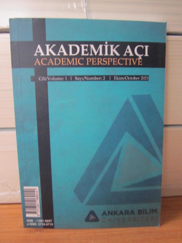 AKADEMİK AÇI DERGİSİ - Cilt 1 Sayı 2 - Ekim 2021