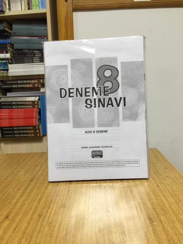 ALES Çözümlü 8 Deneme Nobel Sınav Yayınları