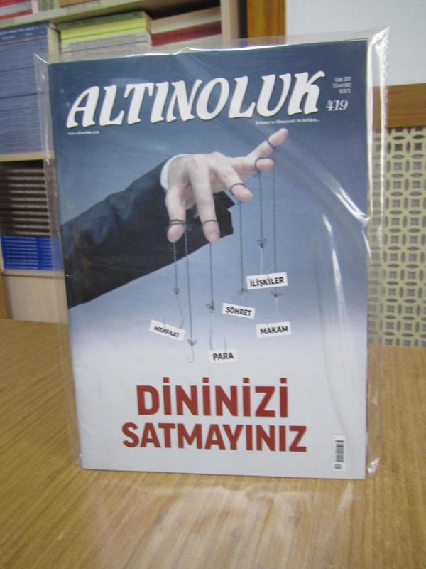 ALTINOLUK DERGİSİ - 2021 Yılı - Sayı 419 (Ekleri Yok)