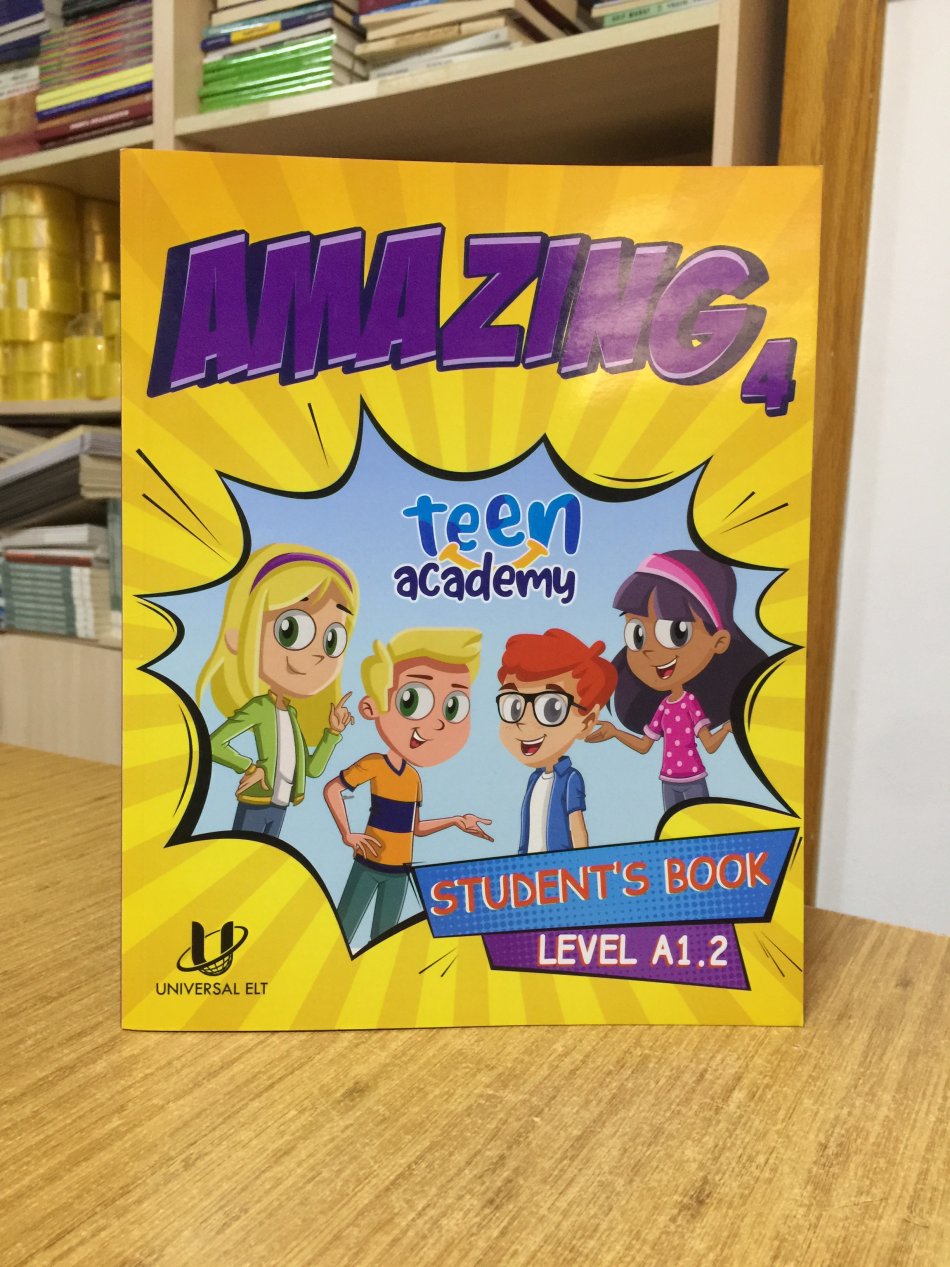Amazing 4 Teen Academy Level A1.2 (Student's Book + Workbook & Grammar)