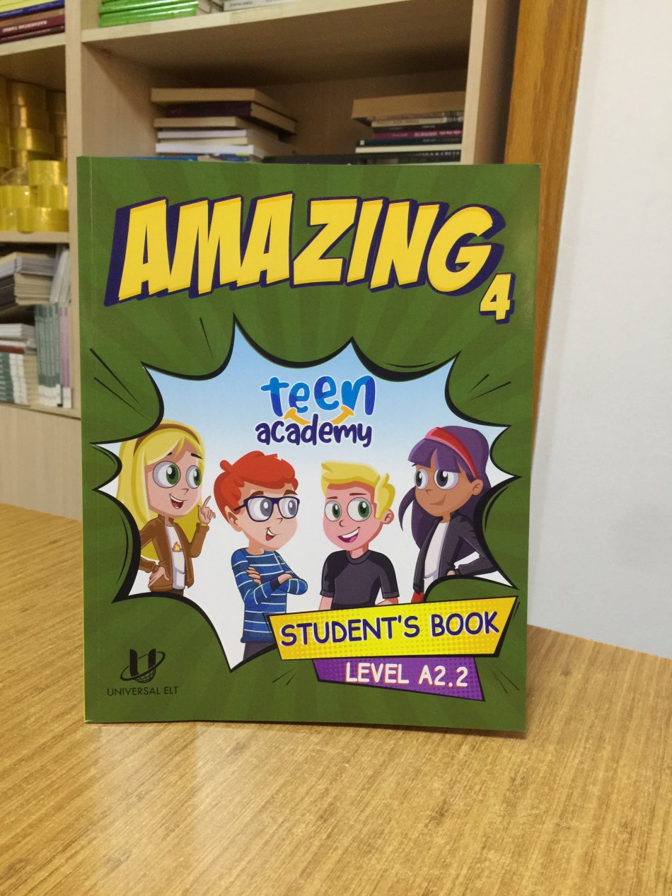 Amazing 4 Teen Academy Level A2.2 (Student's Book + Workbook & Grammar)