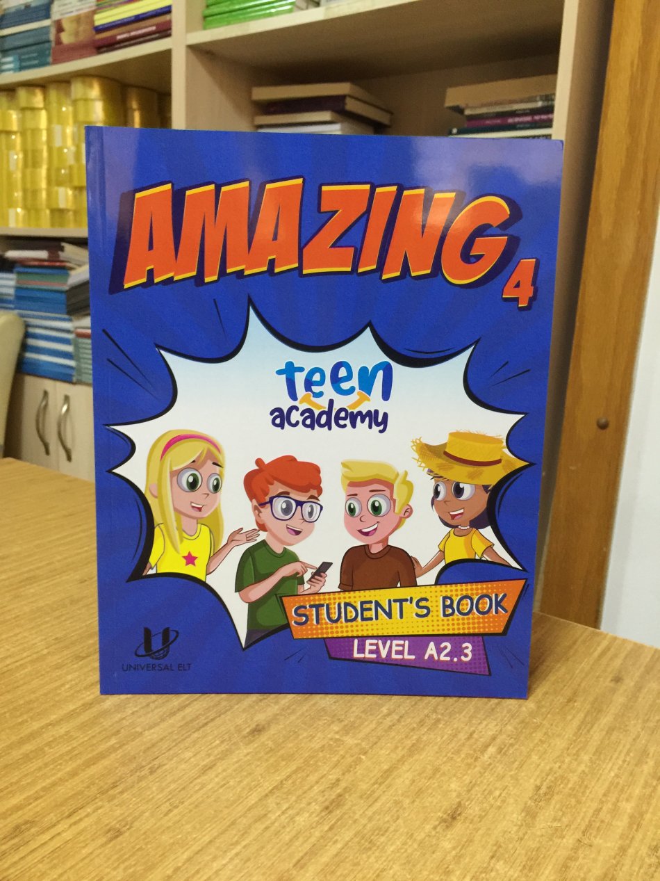Amazing 4 Teen Academy Level A2.3 (Student's Book + Workbook & Grammar)