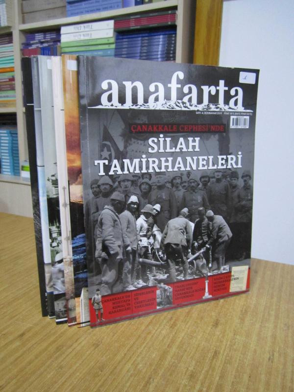 ANAFARTA Dergisi - 2019-2021 Yılları 8 Sayı TAKIM (Sayılar: 4-6-7-8-10-11-12-13) - Çanakkale Savaşları Enstitüsü