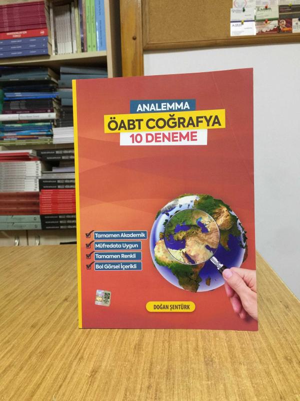 ANALEMMA ÖABT Coğrafya 10 Deneme - Doğan Şentürk