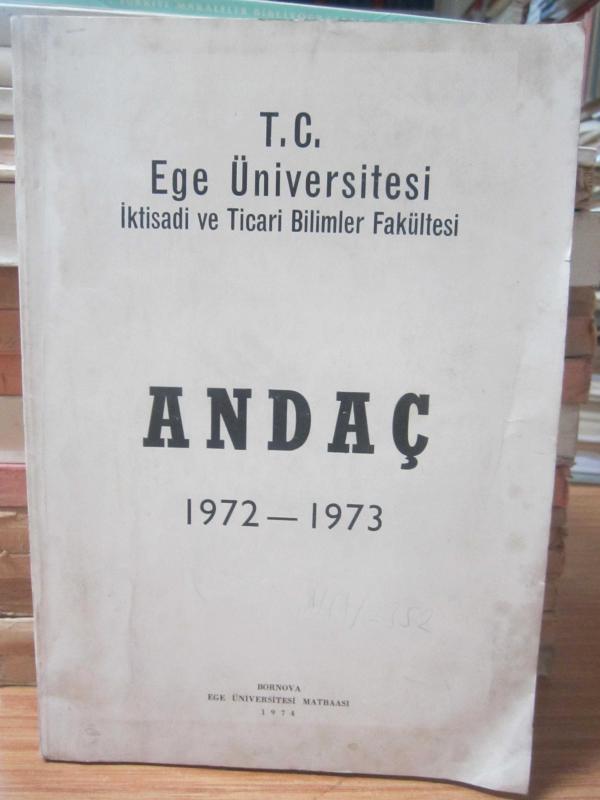 Andaç 1972 - 1973