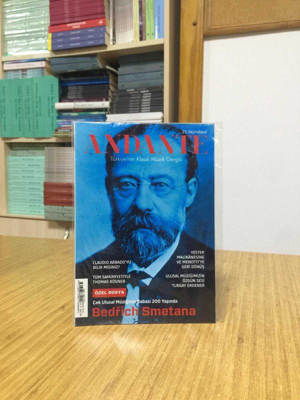 ANDANTE Türkiye'nin Klasik Müzik Dergisi - Mart 2024 - Yıl 21 - Sayı 209 [ Bedrich Smetana ]